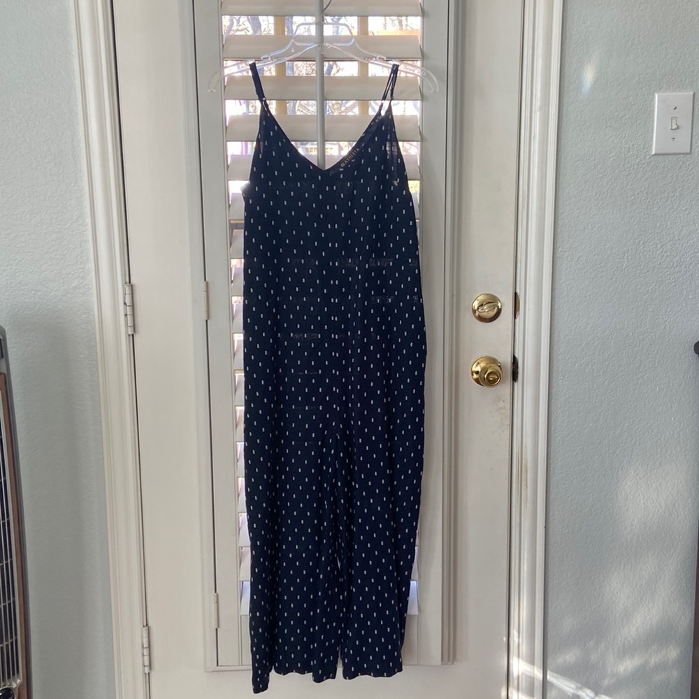 Athleta linen one piece jumpsuit